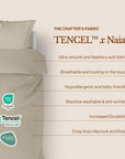 TENCEL™ X Naia™ Luxury Bedsheet Set