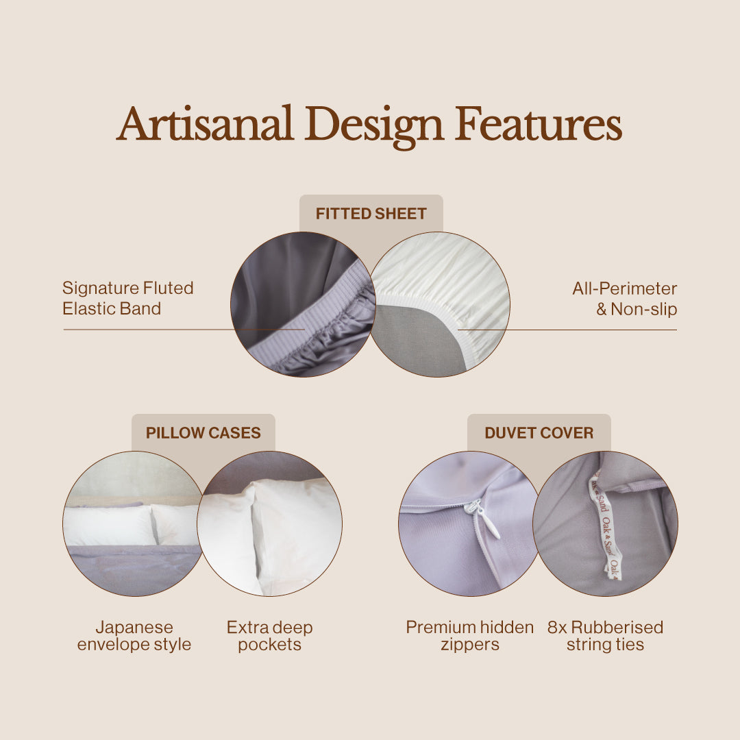 TENCEL™ X Naia™ Luxury Bedsheet Set