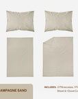 TENCEL™ X Naia™ Luxury Bedsheet Set