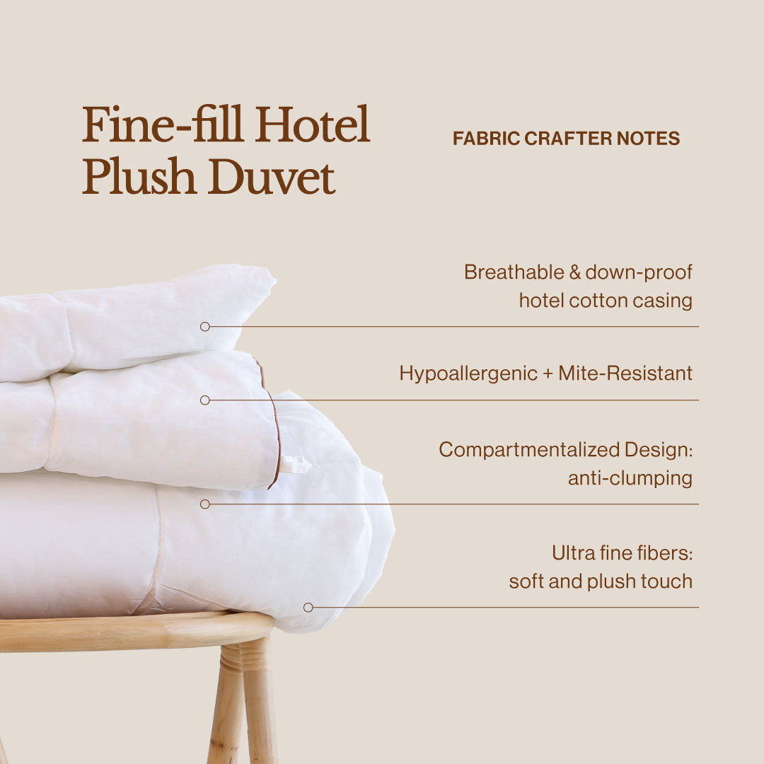 Ultra Fine-fill Hotel Duvet/Comforter Insert