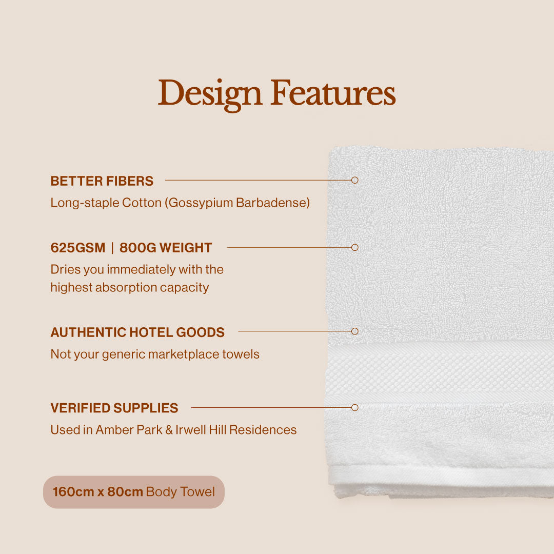 Hotel Long-Staple Cotton Towels