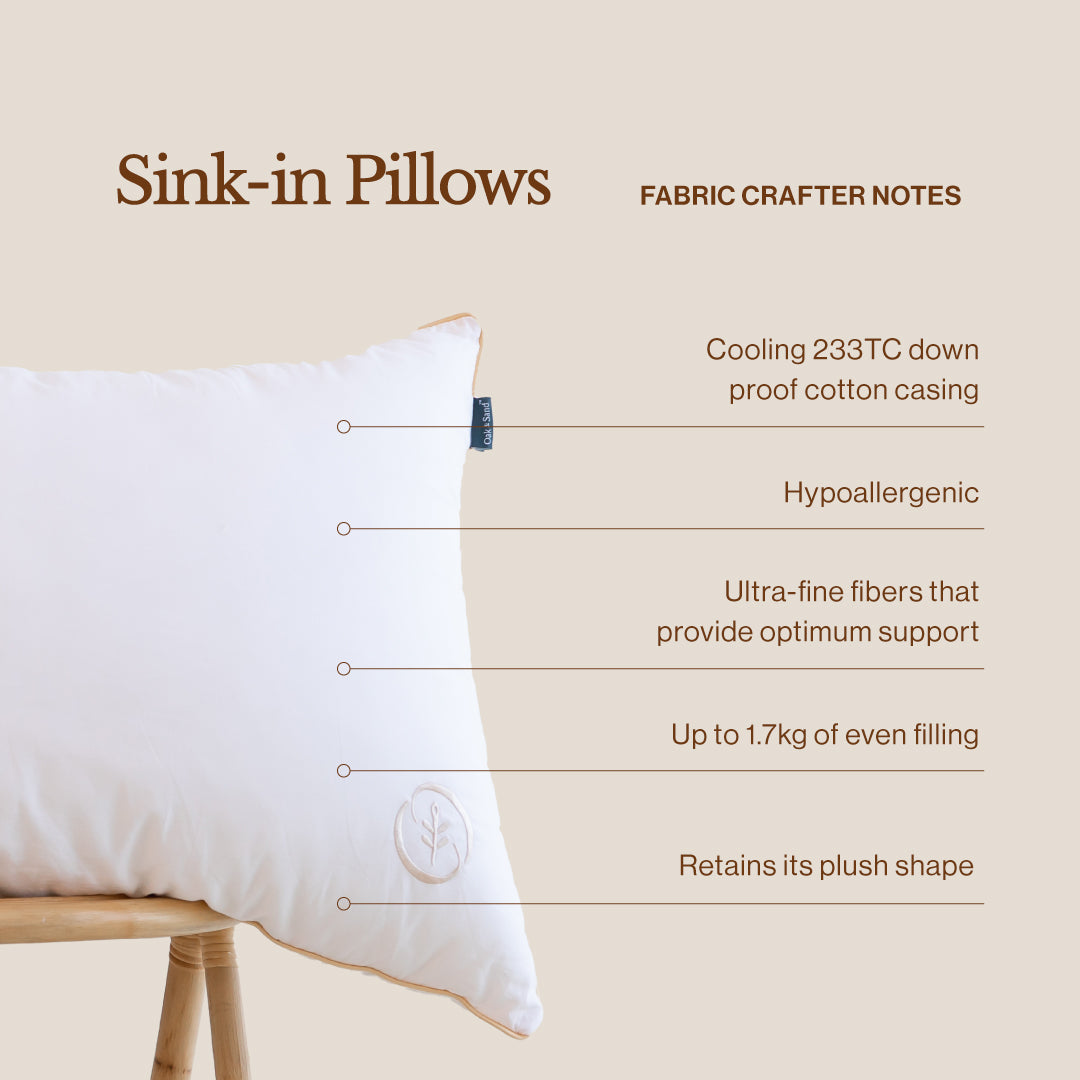 Luxury Hotel Sink-in Pillow