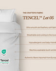 Oak & Sand TENCEL Lyocell bedsheet set feature highlight