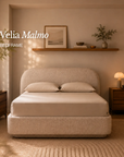 Velia Malmo™ Storage Bedframe with Upholstery