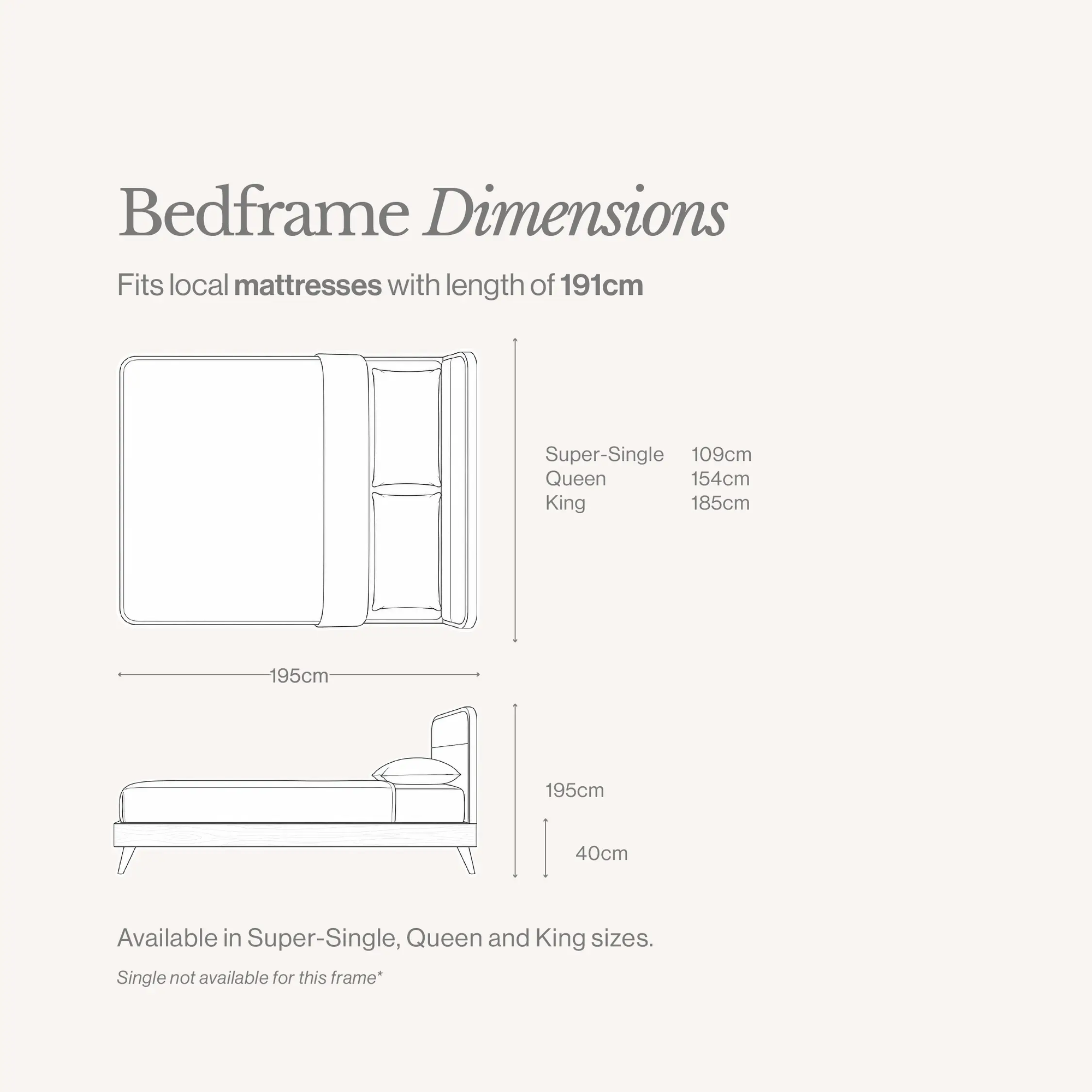 Asterra Valen Bedframe | Natural Wood Designed Elegance