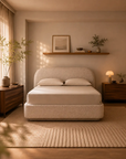 Velia Malmo™ Storage Bedframe with Upholstery