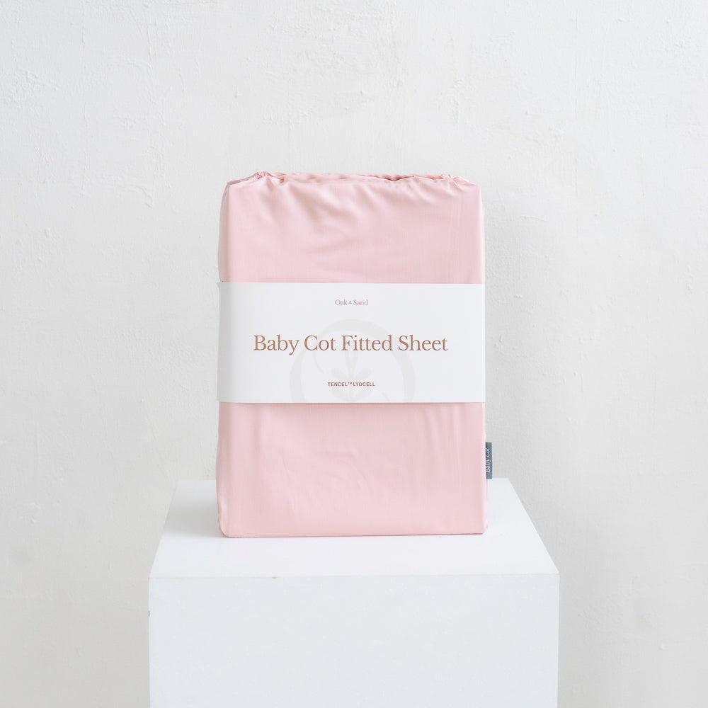 TENCEL™ Lyocell Baby Cot Fitted Sheet 2025 Crafter's Design