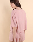 NIKO Waffle Cotton Loungewear set