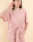 NIKO Waffle Cotton Loungewear set