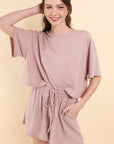 NIKO Waffle Cotton Loungewear set