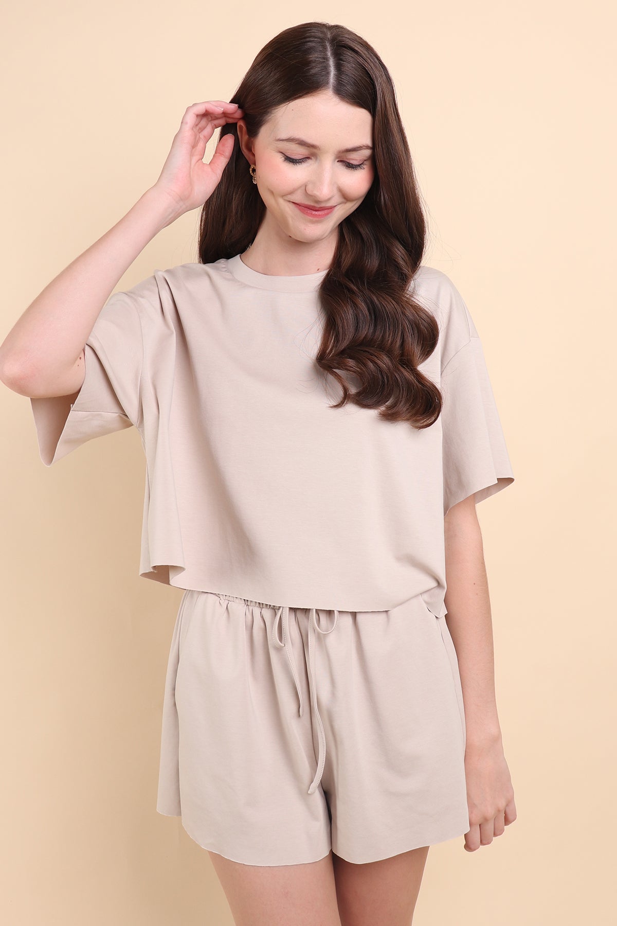 NIKO RAW HEM Lyocell Loungewear set