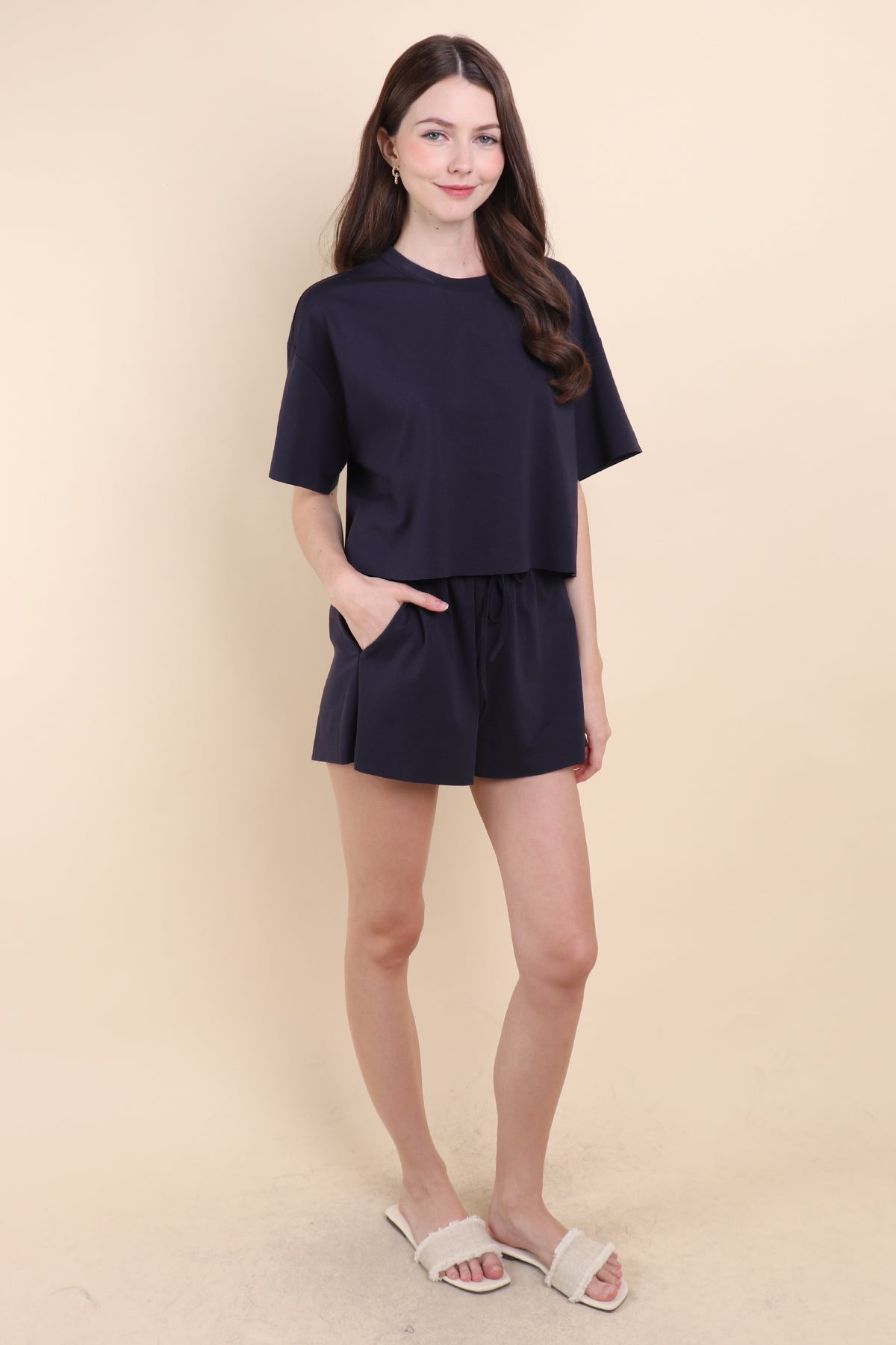 NIKO RAW HEM Lyocell Loungewear set