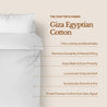 100% Giza Egyptian Cotton Bedsheet Set