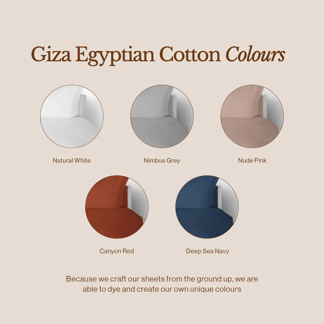 Giza Egyptian Cotton Bedsheet Set