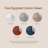 100% Giza Egyptian Cotton Bedsheet Set