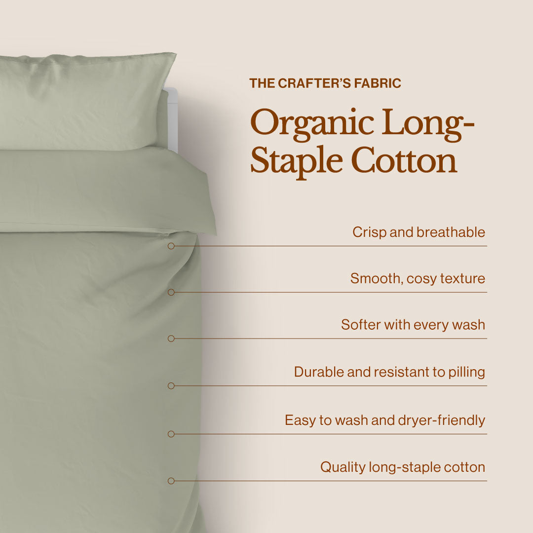 Organic Long-Staple Cotton Bedsheet Set