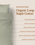 Organic Long-Staple Cotton Bedsheet Set