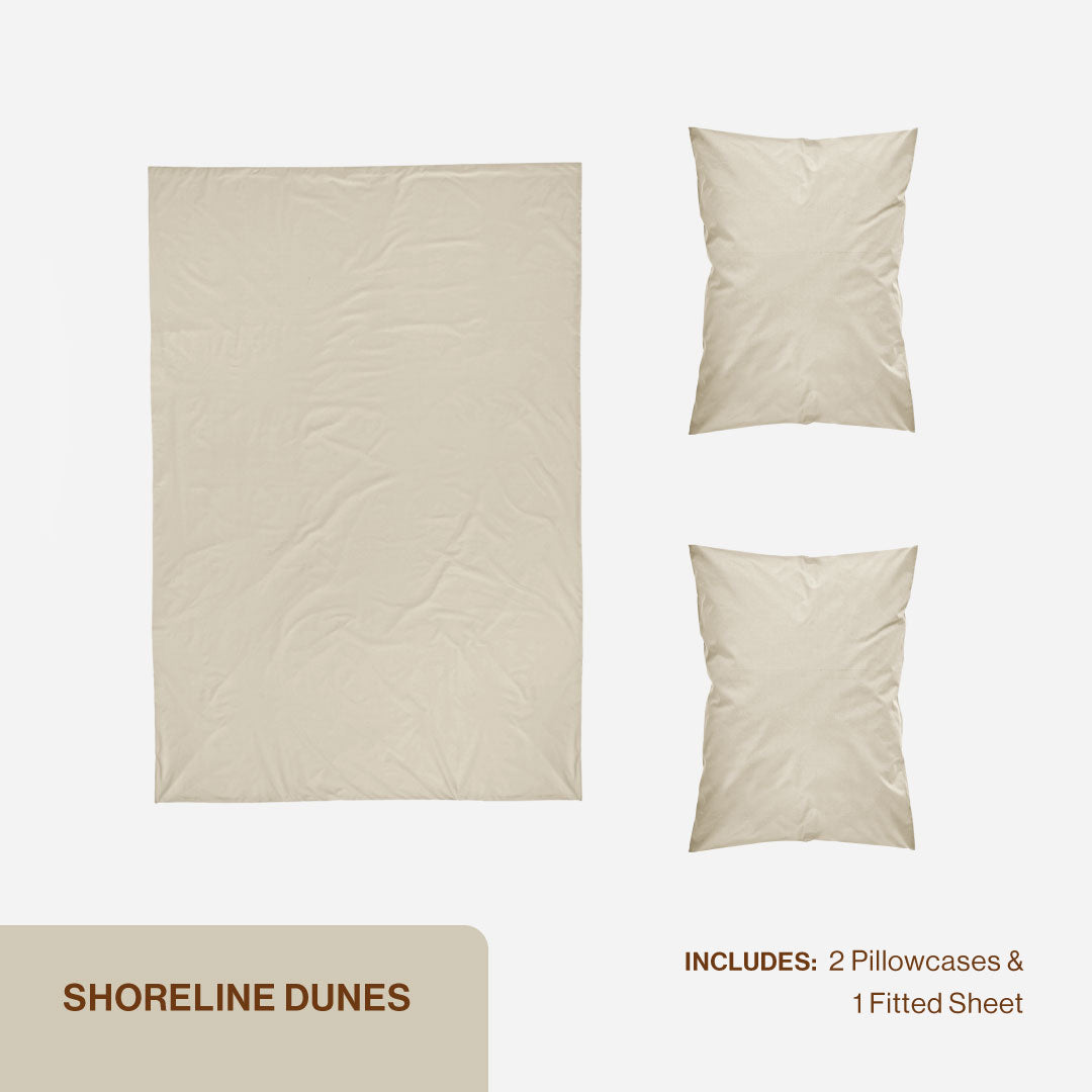 Organic Long-Staple Cotton Bedsheet Set