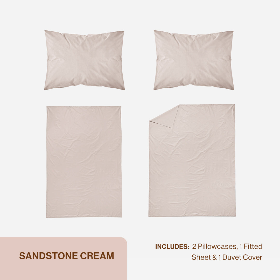 Oak & Sand TENCEL Lyocell bedsheet set feature highlight