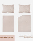 Oak & Sand TENCEL Lyocell bedsheet set feature highlight