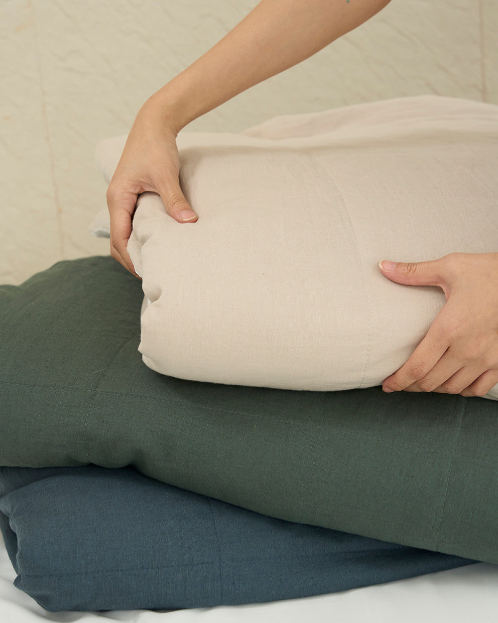 Amara Cooling Dual-Sided Quilt Blanket for Hot Sleepers (Singapore Orders)