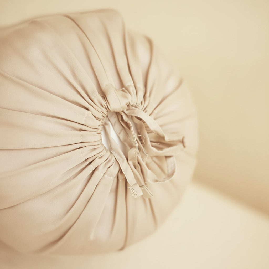 a tencel bolster case opening