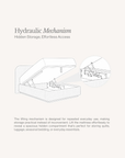 Velia Malmo™ Storage Bedframe with Upholstery