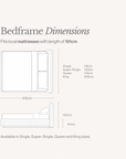 Velia Malmo™ Storage Bedframe with Upholstery