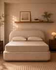 Velia Malmo™ Storage Bedframe with Upholstery