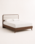 Asterra Valen Bedframe | Natural Wood Designed Elegance