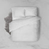 Dove White Cotton Bedsheet Set-Oak & Sand ™ Official Store